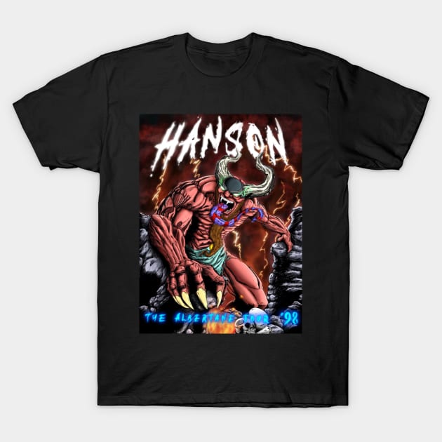 Hanson Aderlane Tour: Metal Edition T-Shirt by JebMiao